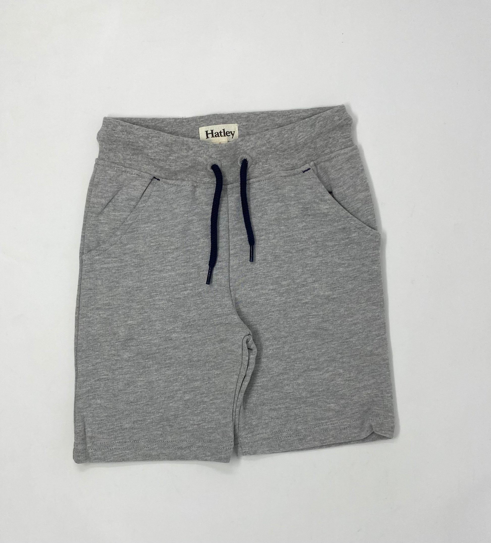 Athletic Grey Terry Shorts Boys Shorts Hatley   