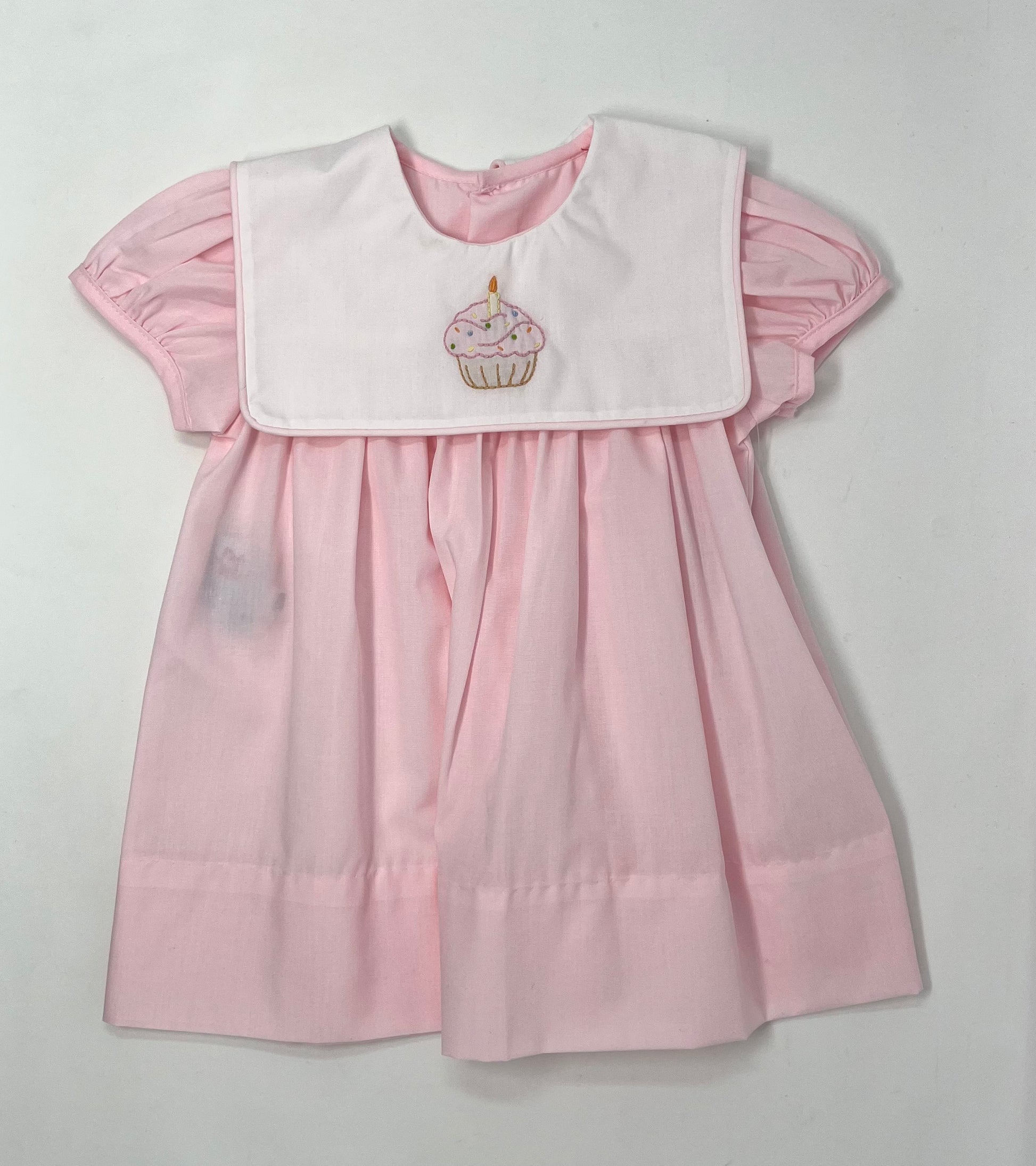Pink Ellis Dress - Birthday Cupcake Girls Occasion Dresses Remember Nguyen   
