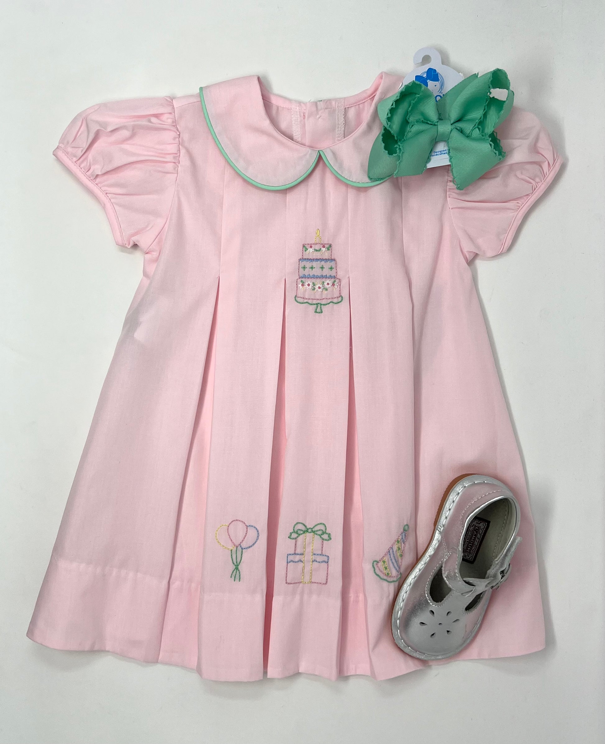 Pink Charlotte Dress - Birthday Girls Occasion Dresses Remember Nguyen   