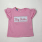 Big Sister Pink Knit Shirt Girls Tops + Tees Anavini   