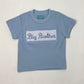 Big Brother Lt. Blue Knit Shirt Boys Tees Anavini   