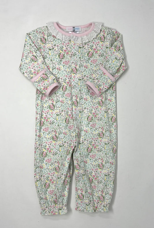 Mya Floral Pima Converter Baby Sleepwear Baby Loren   