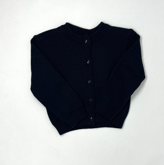 Unisex Cardigan - Navy Girls Sweaters + Sweatshirts Dolce Gaccia   