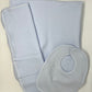 Quilted Burp Cloth - Blue Baby Accessories Oriental Products   