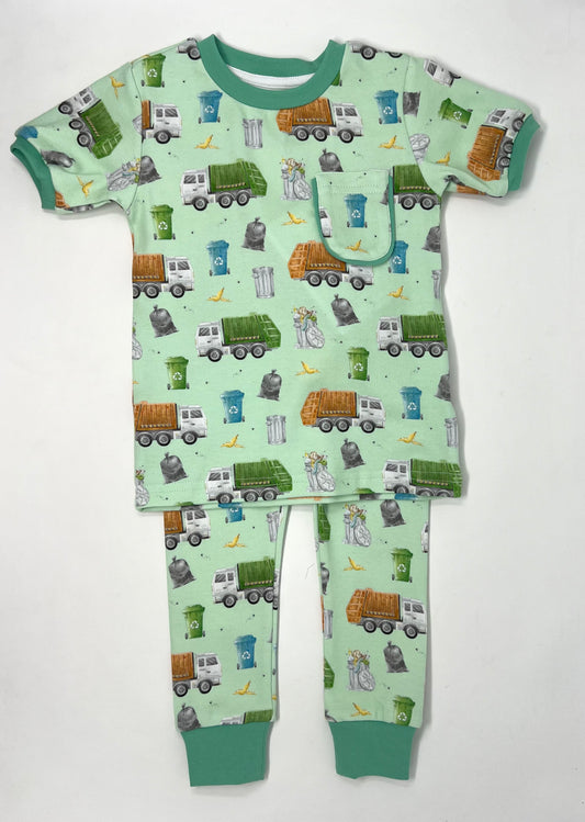 Loads of Fun Organic Cotton Pajama Set Kids Pajamas Nola Tawk   