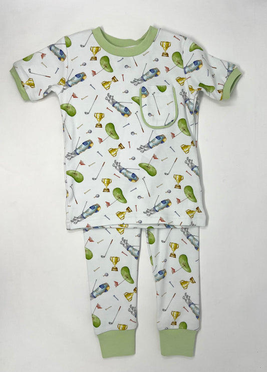 Time to Par-Tee Organic Cotton Pajama Set Kids Pajamas Nola Tawk   