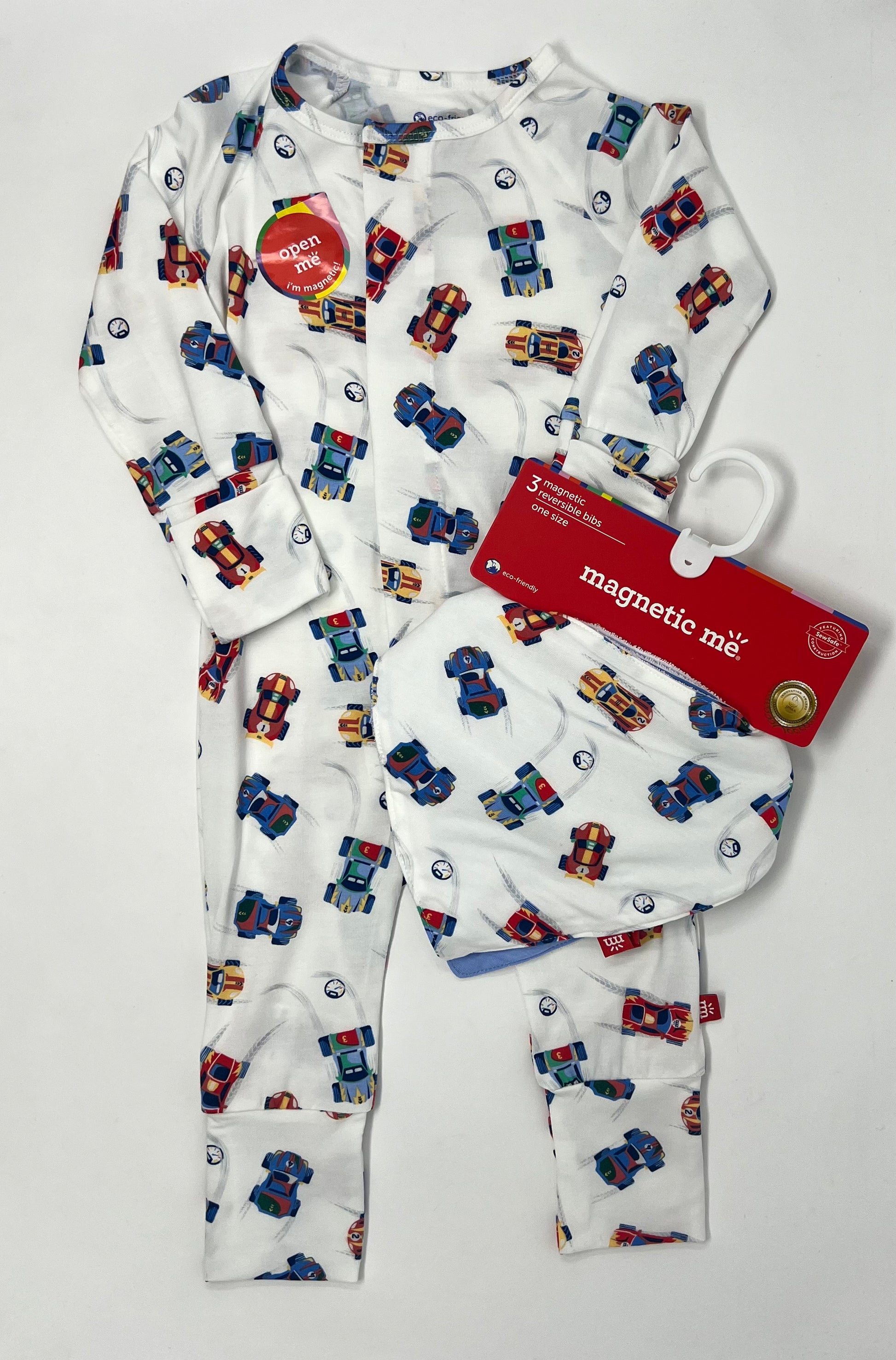 Formula Fun Modal Magnetic Convertible Grow w/ Me Coverall Baby Sleepwear Magnetic Me   