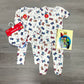 Formula Fun Modal Magnetic Convertible Grow w/ Me Coverall Baby Sleepwear Magnetic Me   