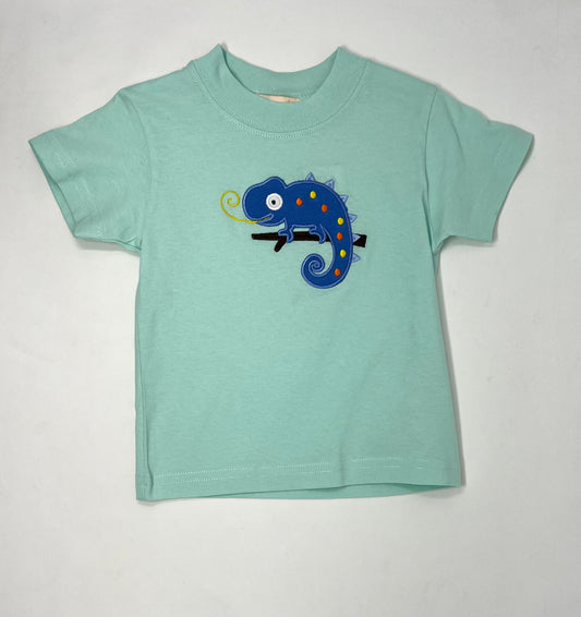Boy's Lt. Jade S/S T-Shirt w/ Chameleon Boys Tees Luigi   