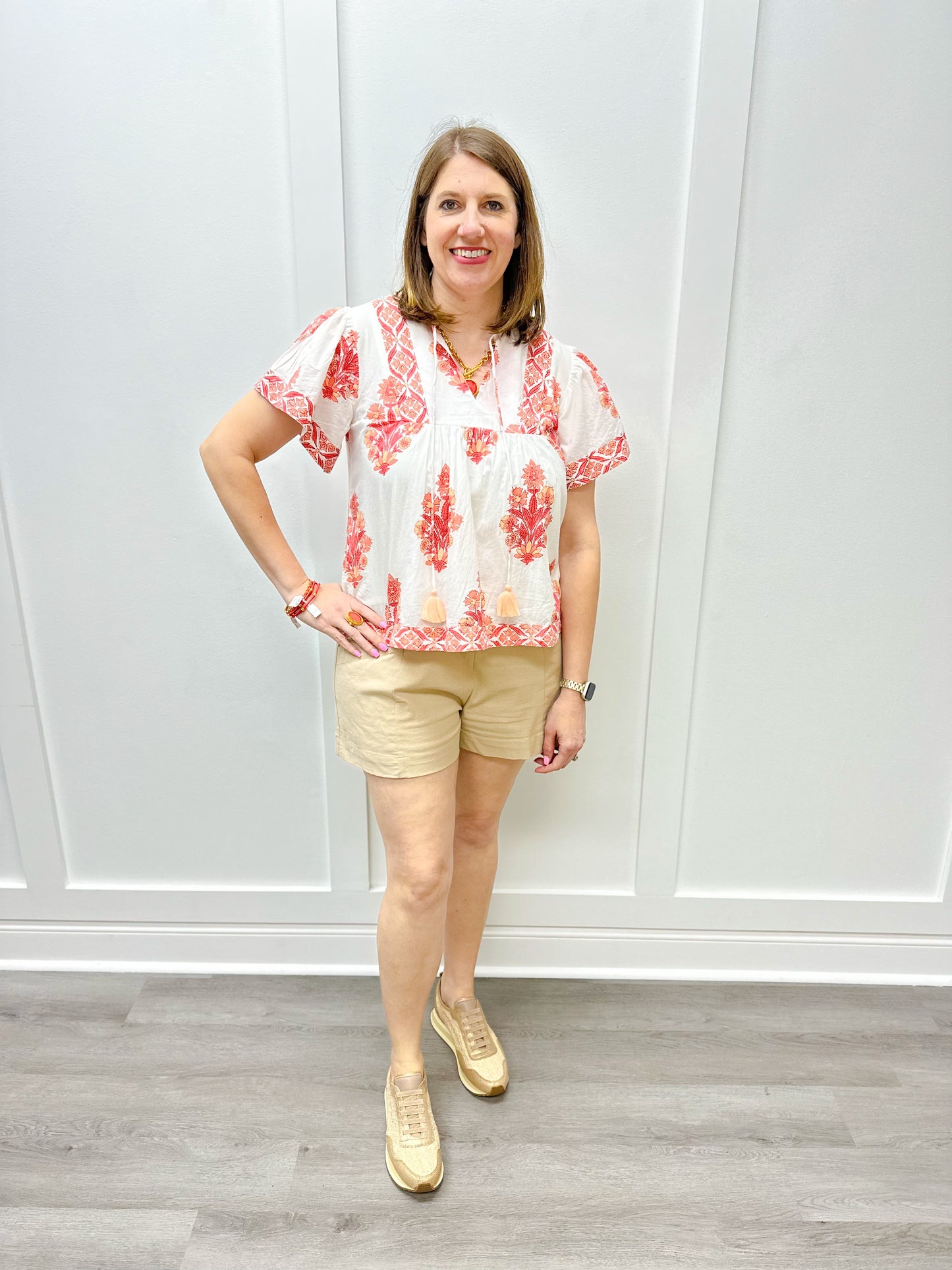 Catalina Blouse - Sunset Tops Victoria Dunn Design   