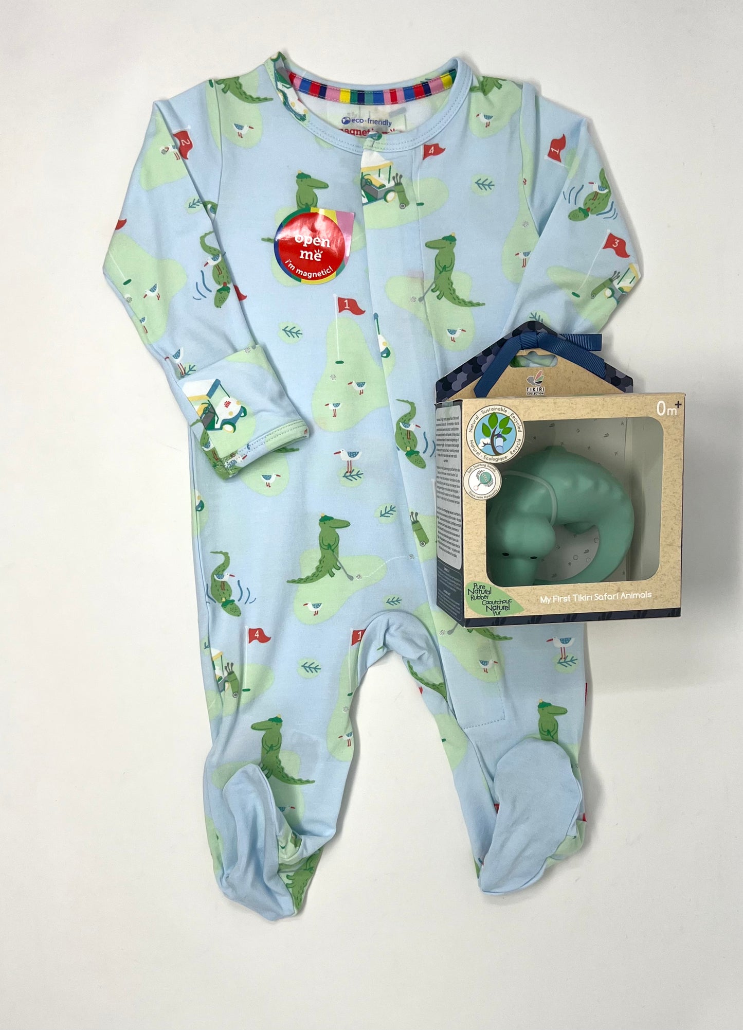 A Putt Above Modal Magnetic Footie Baby Sleepwear Magnetic Me   