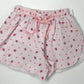 Libby Shorts - Strawberry Swiss Dot Girls Shorts Be Elizabeth by James & Lottie   