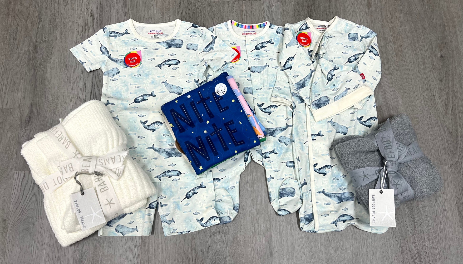 Fanta-sea Cove Modal Toddler Pajama Shortie Set Kids Pajamas Magnetic Me   
