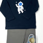 Boy's L/S T-Shirt w/ Astronaut - Dark Navy Boys Tees Luigi   