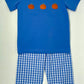 Pumpkin Embroidery Boys Pant Set Boys Sets Banana Split   