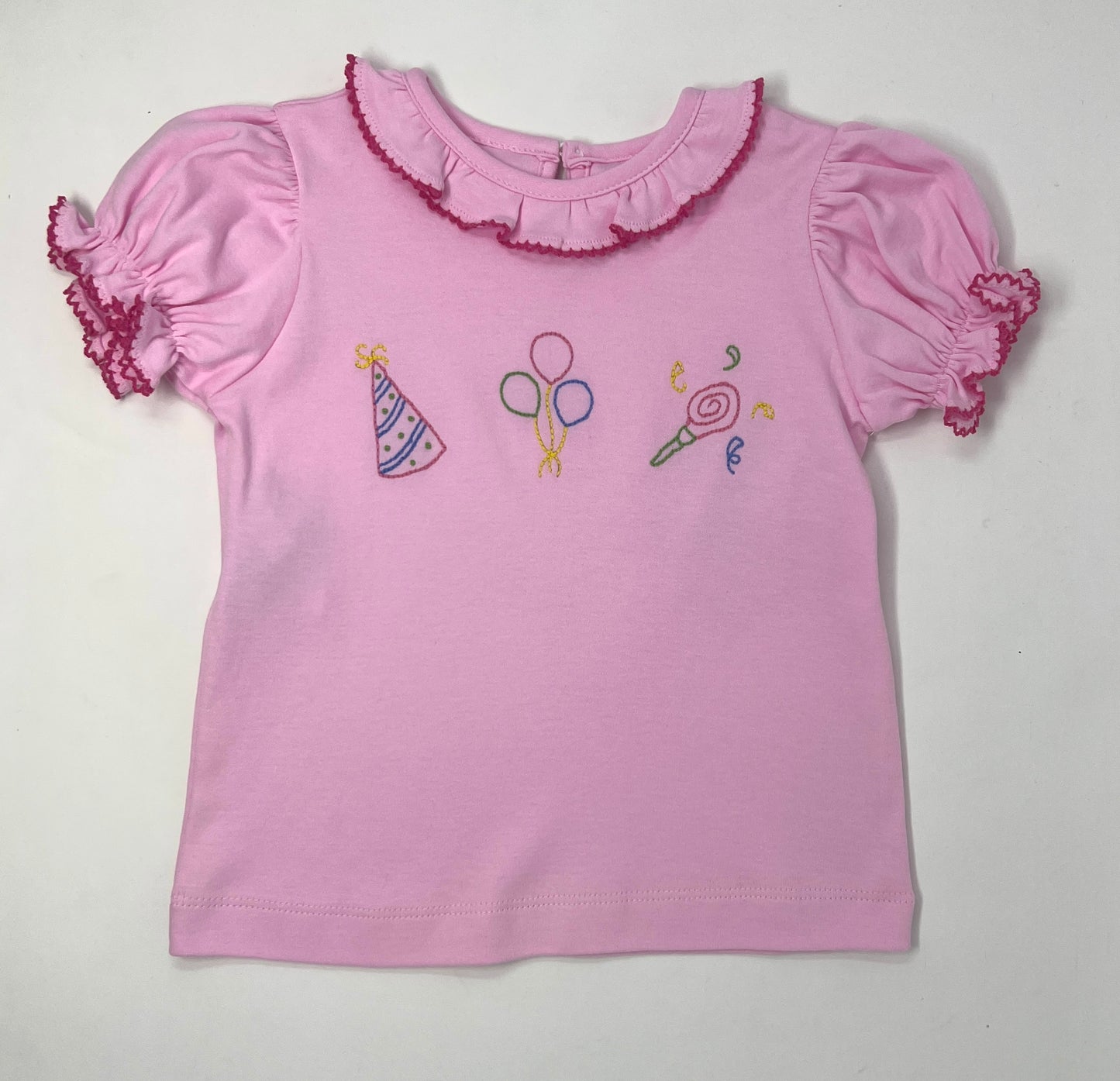 Emma Pink Blouse - Party Time Girls Tops + Tees Remember Nguyen   
