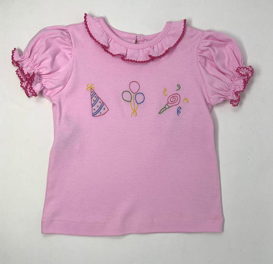 Emma Pink Blouse - Party Time Girls Tops + Tees Remember Nguyen   