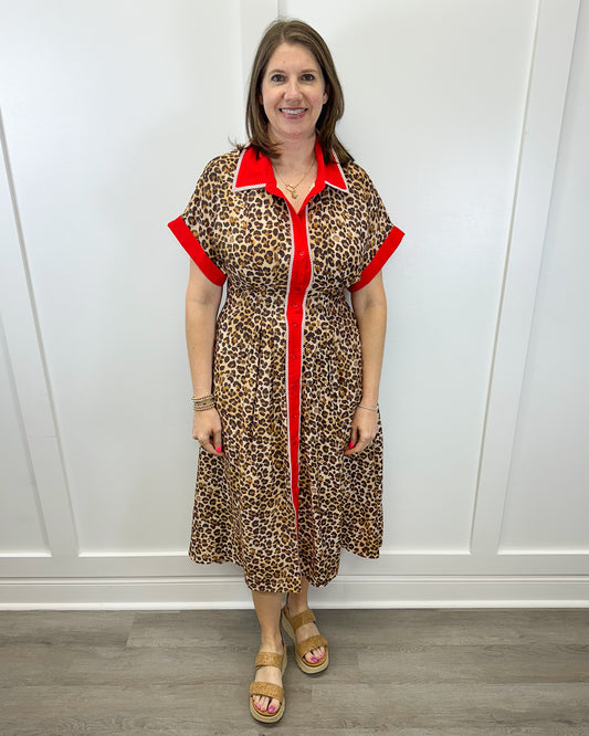 Show Your Spots Dress Long Dresses Entro