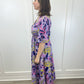 Zoey Dress - Blue Berry Long Dresses Sohana