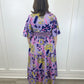 Zoey Dress - Blue Berry Long Dresses Sohana