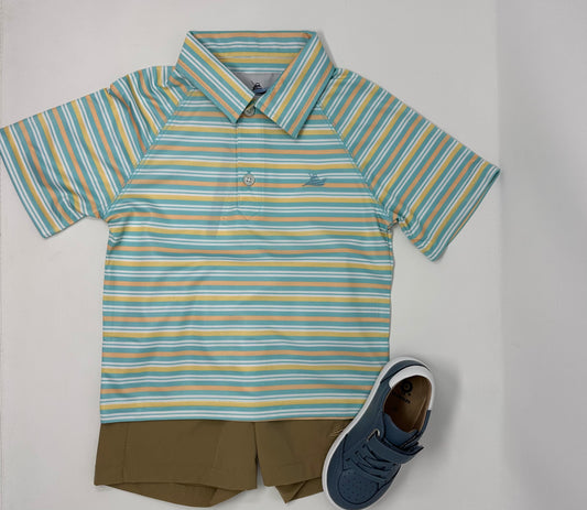 Boy's Polo - Golden/Petit/Apricot Boys Shirts + Polos Southbound   
