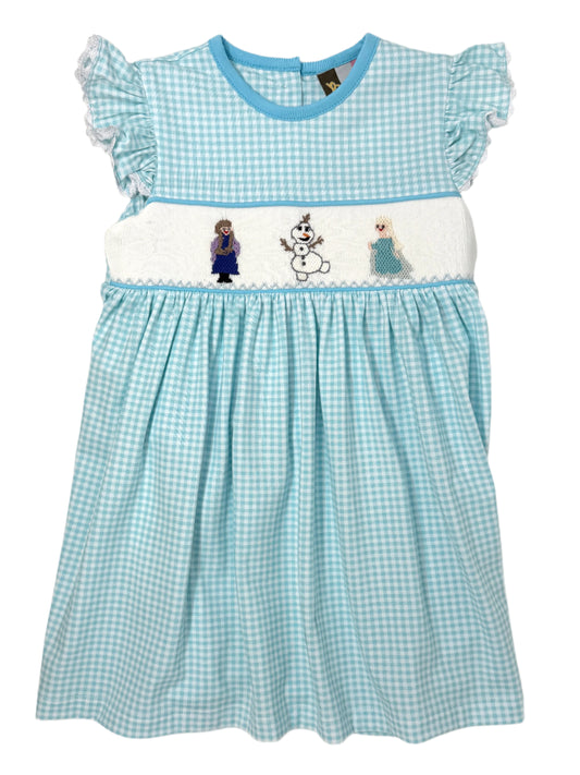 Ice Princess Smocked A/S Dress Girls Play Dresses Banana Split