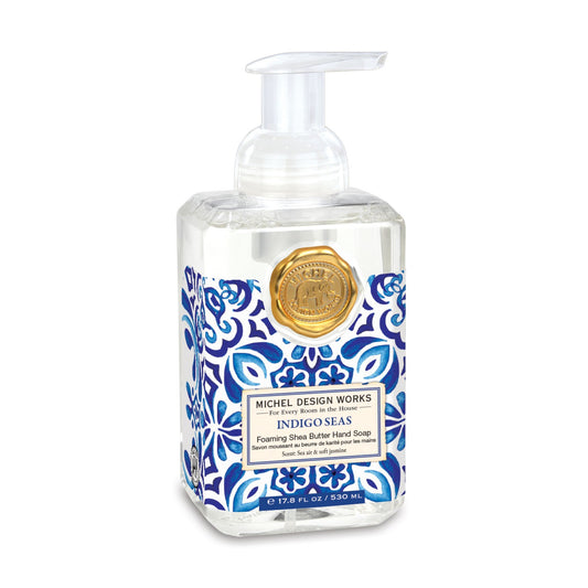 Indigo Seas Foaming Hand Soap Self-Care Michel Design Works