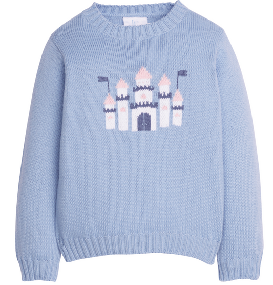 Intarsia Sweater - Castle Girls Sweaters + Sweatshirts Little English   