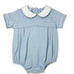 James Blue Knit Boy's Bubble Boys Bubbles + Rompers Petit Bebe