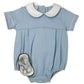 James Blue Knit Boy's Bubble Boys Bubbles + Rompers Petit Bebe