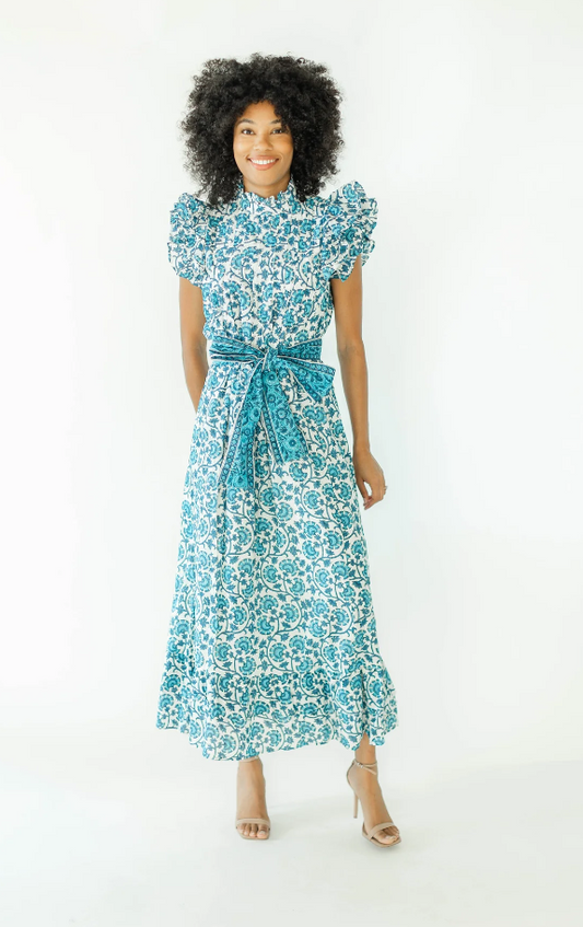 Jasmine Maxi - Honeysuckle Long Dresses Victoria Dunn Design   