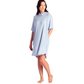 Dream Cowl Neck Gown - Sky Blue Pajamas Softies   