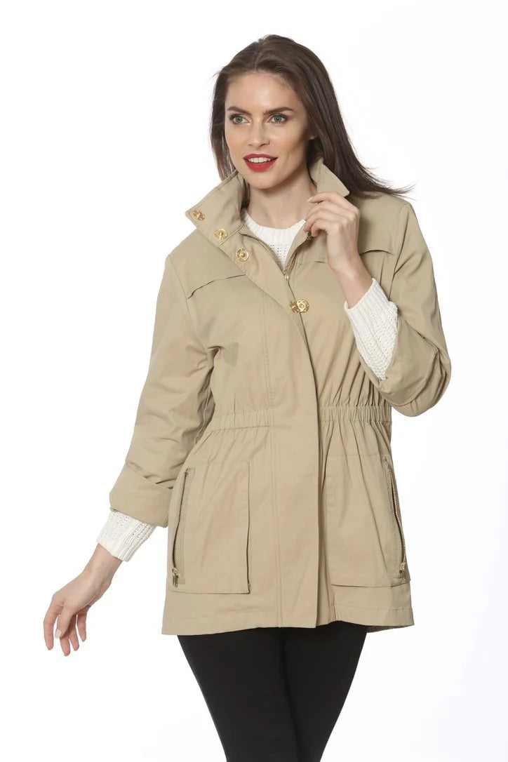 Tess - Khaki Outerwear Ciao Milano