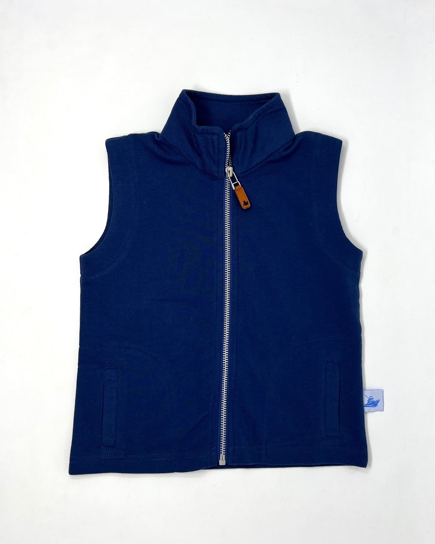 Knit Vest - Navy Boys Outerwear Southbound   