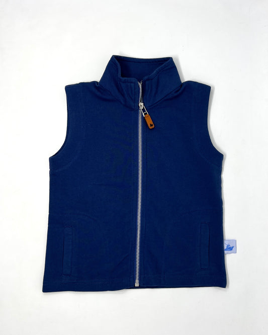 Knit Vest - Navy Boys Outerwear Southbound   