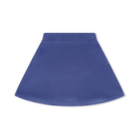 Lacey Skirt - Princeton Navy Cord Girls Skirts + Bloomers Set Proper   