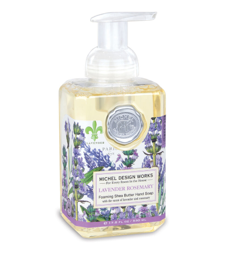 Lavender Rosemary Foaming Hand Soap Self-Care Michel Design Works   