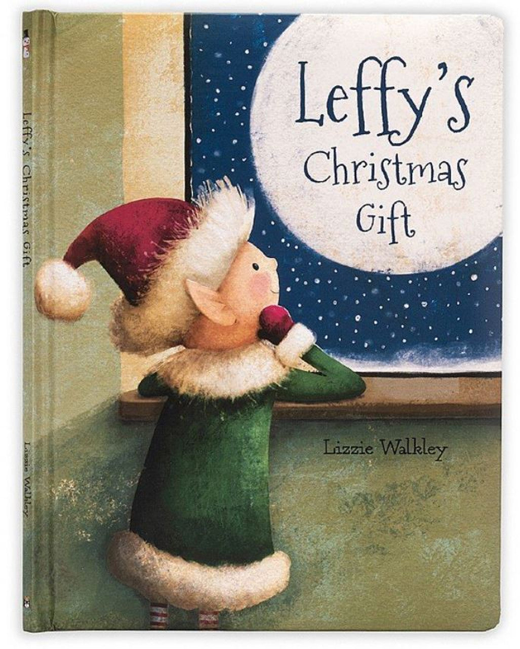 Leffy's Christmas Gift Book Plush Jellycat   