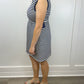 Lennie Dress - Navy & White French Terry Stripe Short Dresses Duffield Lane