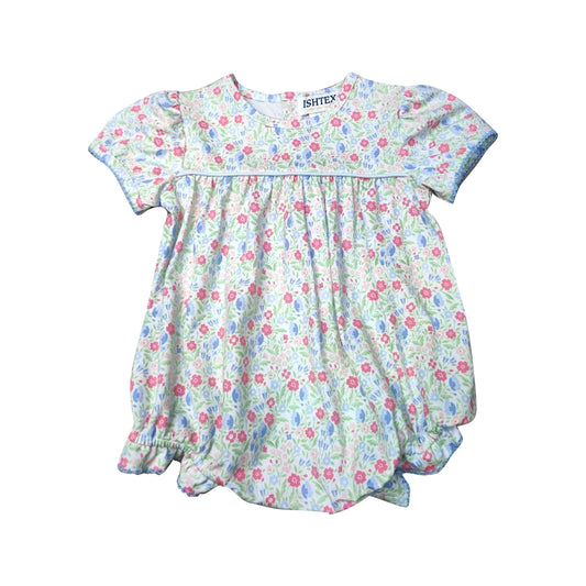 Liberty Flower Girl's Bubble Girls Bubbles + Rompers Ishtex