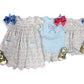 Liberty Flower Girl's Bubble Girls Bubbles + Rompers Ishtex