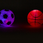 Light Up Sports Balls Toys Two's Company   