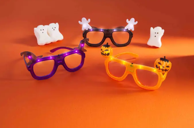 Light Up Halloween Glasses Seasonal Mudpie   