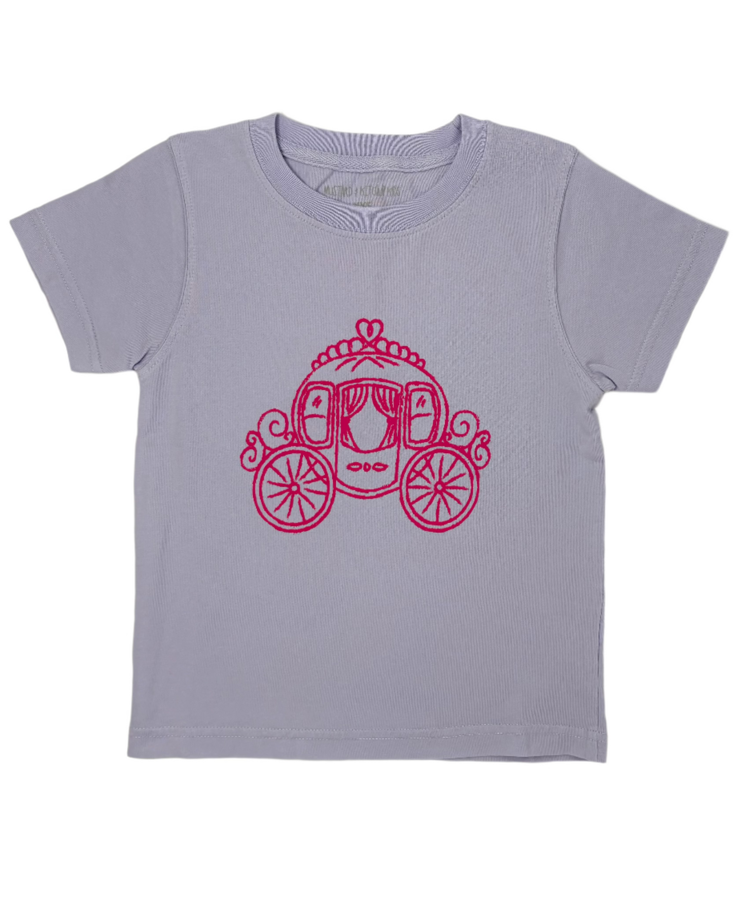 Light Purple SS Carriage Tshirt Girls Tops + Tees Mustard & Ketchup