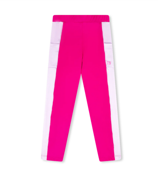 Lila Legging - Power Pink/Petal Purple Girls Pants + Leggings Set Athleisure   