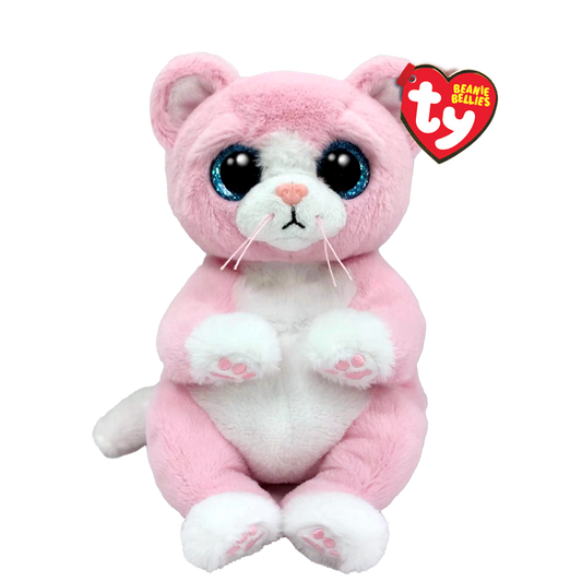 Lillibelle Pink Cat Beanie Bellies - Medium