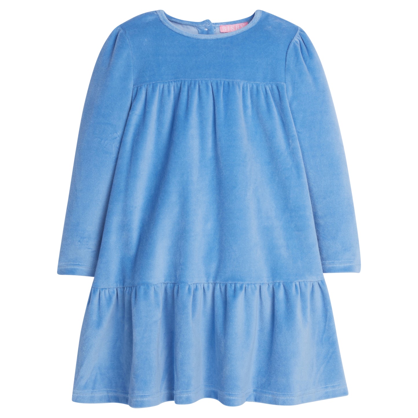 Lisle Dress - French Blue Girls Occasion Dresses Bisby   