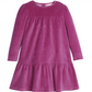 Lisle Dress - Magenta Velour Girls Occasion Dresses Bisby   