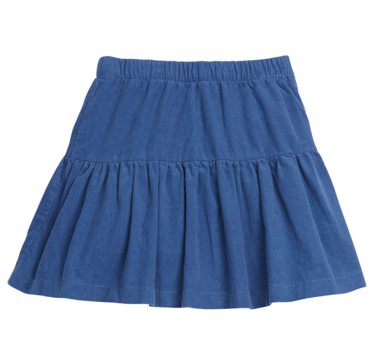 Sally Skort - Breton Blue Girls Skirts + Bloomers Bisby   