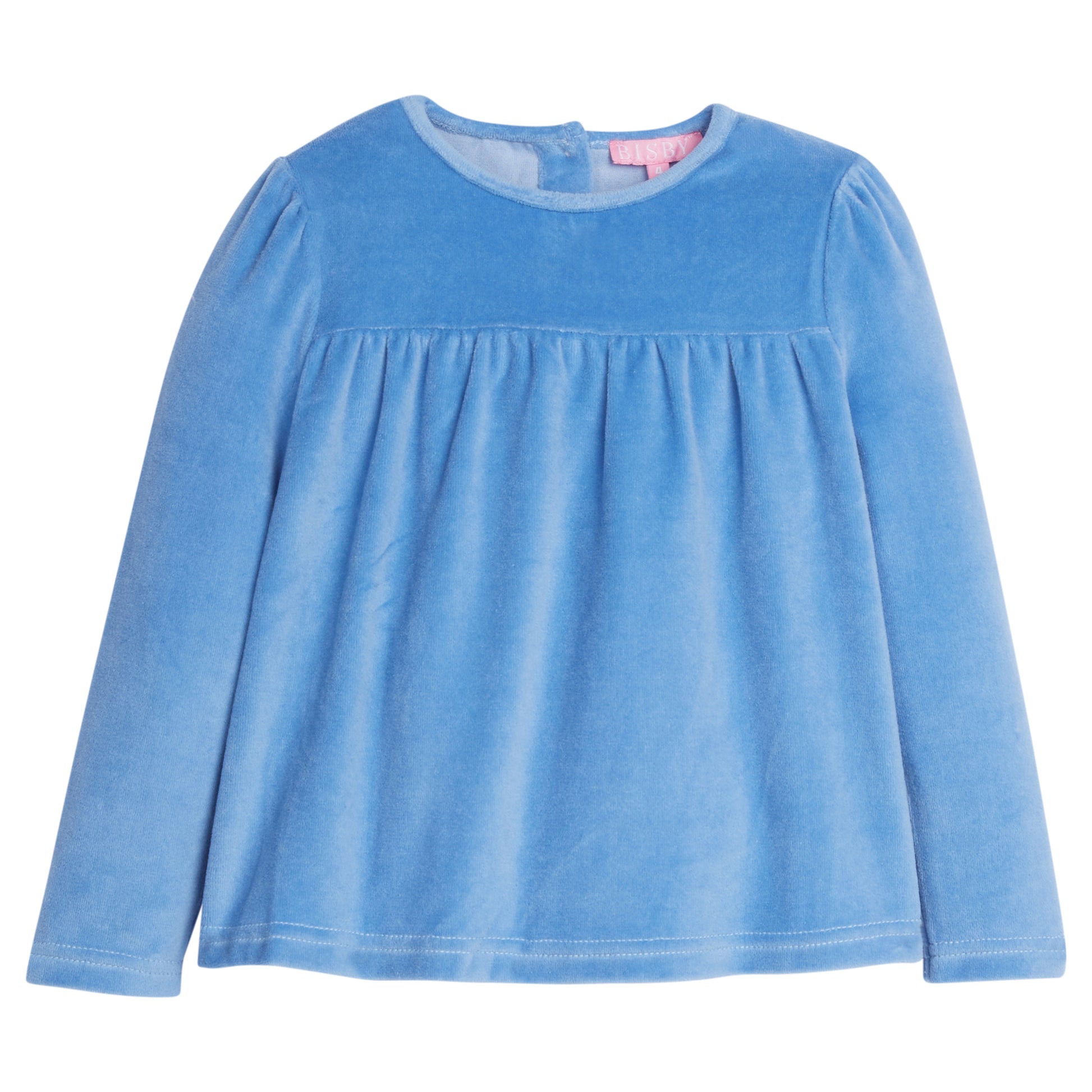 Lisle Top - French Blue Girls Tops + Tees Bisby   